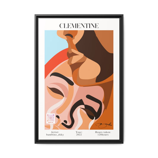 Clementine- Abstract Wall Décor