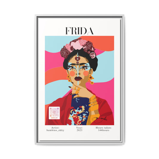 Frida Kahlo - Colorful Wall Decor